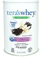 Teraswhey Simply Pure Whey Protein, Bourbon Vanilla, 24 oz