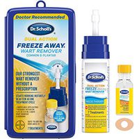 Dr. Scholl’s FreezeAway Wart Remover DUAL ACTION, 7 Applications // Freeze Therapy + Powerful Fast Acting Salicylic Liquid to Remove Common and Plantar Warts