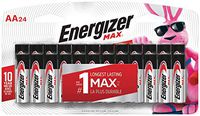 Energizer AA Batteries (24 Count), Double A Max Alkaline Battery