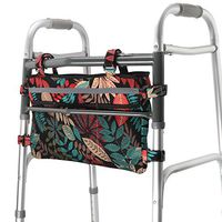 GUOER Walker Bag Suitable for Multiple Walking Aids Rollator Bag Multi-Size Multiple Colors (9.8Wx15.7L in, Color9814)