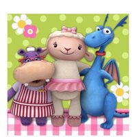 Mayflower Distributing 63183 DOC MCSTUFFINS - BEVERAGE NAPKIN