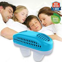 Snoring Solution - Anti Snoring Devices to Ease Breathing,Anti Snore Shopper for How to Stop Snoring,Snoring Solution Sleep Apnea Devices for Snoring Stop as Sleep Aid (Blue)