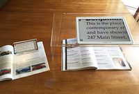 SuperMag HD PLUS - Digital Touch & OCR - 5" & 12.2" Color Video Magnifier - 4 Hrs. of Battery Use!