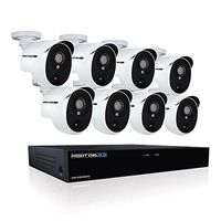 Night Owl Security Security System Home Security System, White (XHD502-88P)