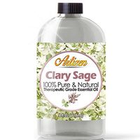 Artizen Clary Sage Essential Oil (100% Pure & Natural - UNDILUTED) Therapeutic Grade - Huge 4oz Bottle - Perfect for Aromatherapy, Relaxation, Skin Therapy & More!
