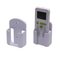 Eforlike 2 Pcs Remote Control Holder Rack Wall Mount Media Organizer Storage Rack (61MM)