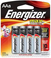 Energizer Max Alkaline AA Batteries 8 ea (Pack of 11)