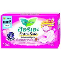 Laurier Soft & Safe Maxi Wings 16 Piece