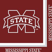 Mississippi State Bulldogs Party Bundle Lunch Napkins (60)