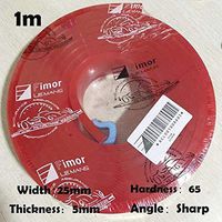 Tool Parts One Meter LengthScreen Printing Squeegee Scraper Strips Silk Screen Printing Squeegee Blade France FIMA 65/85/75 Duro Durometers - (Color: 2M 65Duro Sharp End)