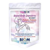 Biom Probiotics Vaginal Probiotic Suppository(30 Count) –Natural,Vegan, Prevents Yeast Infection, Bad Odor and Maintain Vaginal Health (30)
