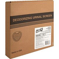 Genuine Joe 58336 Urinal Screen, 30-45 Days, 12/BX, Cherry Scent/White