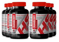 Cranberry Liquid Extract - Cranberry All Natural Formula - for Digestive Issues (6 Bottles)