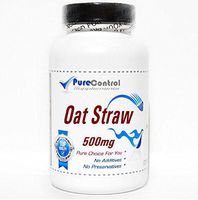 Oat Straw 500mg // 90 Capsules // Pure // by PureControl Supplements