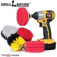 Cleaning Supplies - Bathroom Accessories - Drill Brush - Scouring Pad - Shower Cleaner - Bath Mat - Tile - Bathtub - Sink - Shower Door - Grout Cleaner - Kitchen Accessories - Outdoor - Scrub Brush