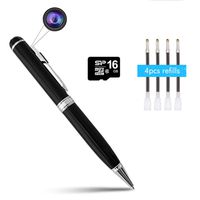 Hidden Camera Pen, Full HD 1080P Video Photo Taking with16GB Memory Card