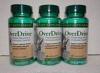 Pack of Three: Pharmanex Overdrive 60 Capsules x3