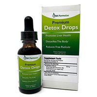 RK Formulas Detox Drops for Liver Health • Detoxifier & Regenerator with Wheat Grass and Milk Thistle