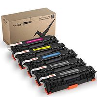 v4ink Remanufactured Toner Cartridge Replacement for Canon 118 CRG118 HP 304A CC530A for use with Canon ImageCLASS MF726Cdw MF8350CDN MF8580Cdw LBP7660Cdn HP Laserjet CP2025n CM2320nf (2KCYM, 5 Pack)