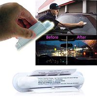 Trex125 Window Cleaners 1 Pc Universal Anti Rain Car Windshield Wipers Blue Soft Absorbent Wash Cloth Car Windshield Glass Water Rain Repellent