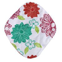 Reusable Bamboo Cloth Menstrual Pad, Washable Menstrual Panty Pad,Mama Sanitary Towel Pad,Light Incontinence Pads,Absorbent Cloth Sanitary Pad (Nighttime Use)