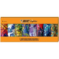 BIC Special Edition Blown Glass Series Lighters, Set of 8