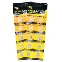 2pc 10pk Exell EB-SR927 Silver Oxide 1.5V Watch Battery Replaces 395/399