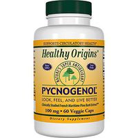 Healthy Origins Pycnogenol (Nature's Super Antioxidant) 100 mg, 60 Count