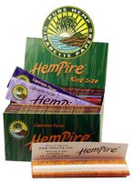 Hempire Pure Hemp King Size Cigarette Papers - 33 Leaves per Booklet - Full Box (24 Booklets)