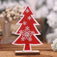 Printed Christmas Tree Christmas Party with Decorative Wedding Decorations