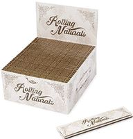 Bulk 10 Boxes of 50 Pack Raw Hemp Organic King Size Cigarette Rolling Papers 500 Pieces