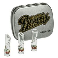 3 Glass Tips with Collectible Tin