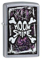 Zippo Moon Shine Purple Camo Pocket Lighter