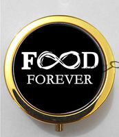 BlackKey Food Forever 3-Compartment Decorative Pocket Gift Box Case Organizer for Pill, Color 2 -1011