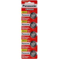Panasonic CR2032 3 Volt Lithium Coin Battery (50 Batteries)