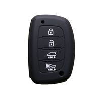 MOKIE Silicone Key Fob Case,Skin Cover Protector for Hyundai Elantra Sonata Tucson I40 IX35 I45 Smart 4 Buttons Hyundai Elantra Sonata Tucson I40 IX35 I45 Smart 5 Buttons