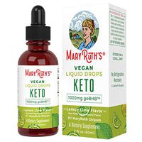Vegan Liquid Keto goBHB Drops - No Pills Keto Diet by MaryRuth's - Beta-Hydroxybutyrate Supplement - Vegan - Fat Burning - Promotes Weight Loss - Speed Up Ketosis - Lemon/Lime Flavor - Non-GMO - 2 oz