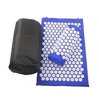 WGXX Acupressure Power Mat Improve Sleep Pillow Massage Cushion Body Head Foot Massager Mat Relieve Stress Pain Needle Yoga Mat,A