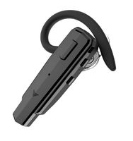 Bluetooth Headset,V4.2 Bluetooth Earpiece Hands Free Wireless Headphones with Noise Cancelling Mic and Mute Key Earbuds for Office/Business/Driver/Trucker Call Compatible with Smart Cell Phones-Black