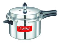 Prestige Popular Aluminum Pressure Cooker, 5.5-Liter