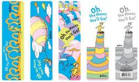 Dr Seuss Oh The Places You'll Go! Bookmark Assortment Set, 50 Pieces (67803)
