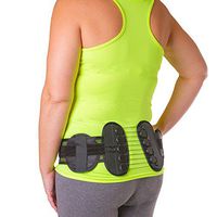 Sacroiliac Compression Brace | SI Joint Pain Relief Belt with Hip Support Pads for Bruised/Broken Tailbone Pain and Coccyx Injuries (One Size - Fits Women & Men with 32" - 50" Hips)