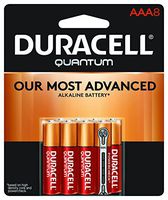 Duracell - Quantum AAA Alkaline Batteries - long lasting, all-purpose Triple A battery for household and business - 6 count