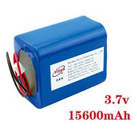 Rechargeable Lithium Ion Battery Pack - VIDAR 3.7V 15600mAh High Capacity Li-ion Battery Pack with JST PH2.54/2P Plug-in(Customizable) for Electronics,Toys,Lighting,Equipment