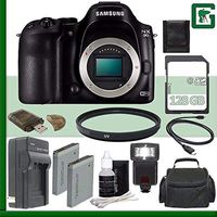 Samsung NX30 Mirrorless Digital Camera Body Only + 128GB Green's Camera Bundle 5