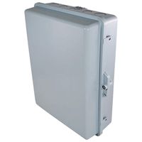 Altelix NEMA Enclosure 17x14x6 (14" x 9" x 4.5" Inside Space) Polycarbonate + ABS Tamper Resistant Weatherproof Rainproof