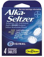 Lil Drugstore Products Alka-Seltzer, Original, 4 ct, 6 pk