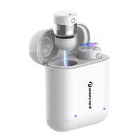 Pasavant Wireless Earbuds, Bluetooth Earbuds Bluetooth 5.0 TWS Wireless Earphones Auto Pairing Bluetooth Headset w Built-in Mic with Charging Case for Android & iPhone (White)