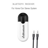 Bluetooth USB Audio Receiver for TV PC Car Xbox Projector CD Player, Dual Audio Output Bluetooth Audio Adapter, Compatible with Home Car Stereo Audio System