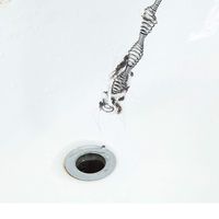 Ywoow Clearance Kitchen Toilet Sewer Blockage Hand Tool Pipe Dredger 5M Drains Dredge Cleaner
